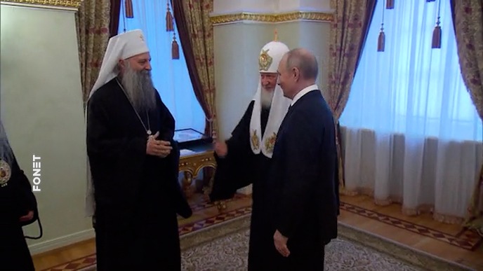 Porfirije i Kiril kod Putina 